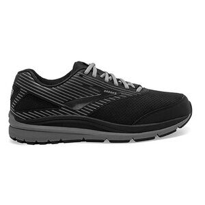 Brooks Black and Gray Athletic Sneakers